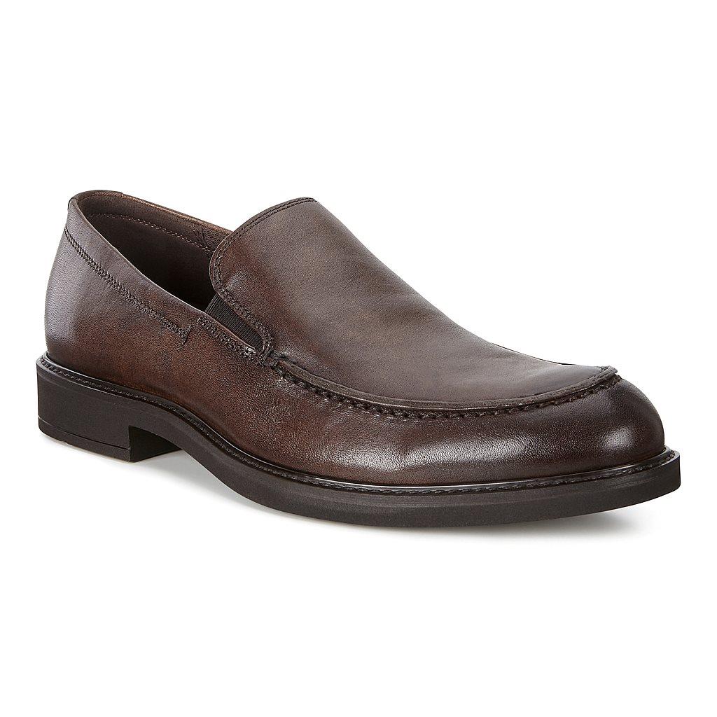 Ecco Vitrus Iii Mens Business Shoes Brown - India QCT-735098